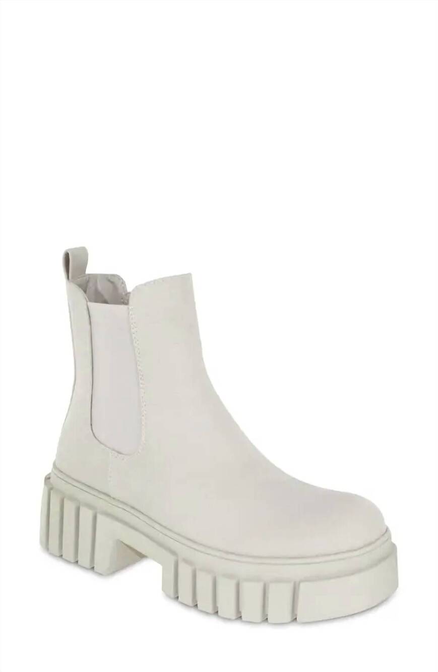 NEW MIA women's reeve boots in off white